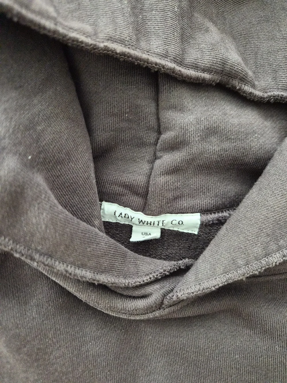 Classic Pullover Hoodie in Deep Plum - Picture 2 of 3